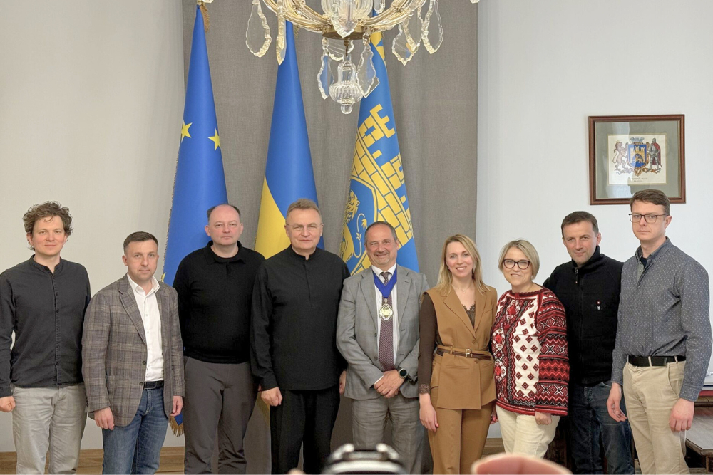 FIABCI World President Visits Ukraine, Showcasing Resilient Recovery and Future Development Across Key Cities